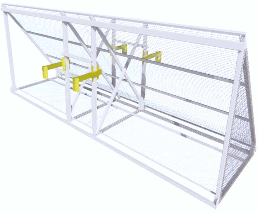 LITTERFENCE WITH LIFTER