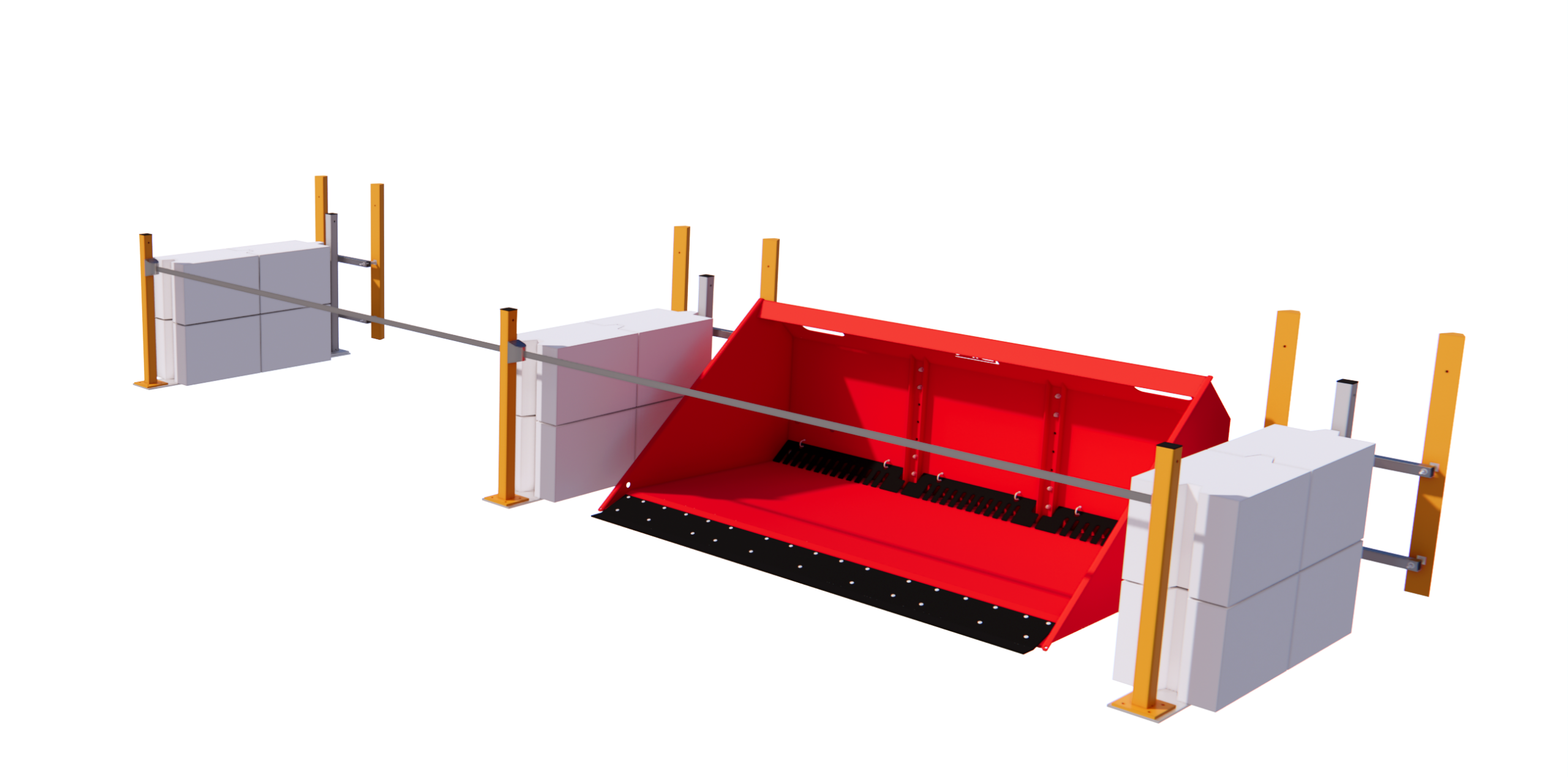 GRAVITY WITH RETRACTABLE GATE
