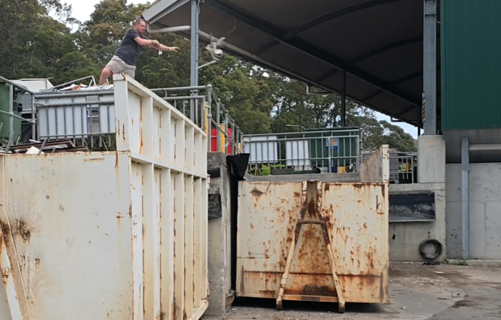 Throw into Bin 1